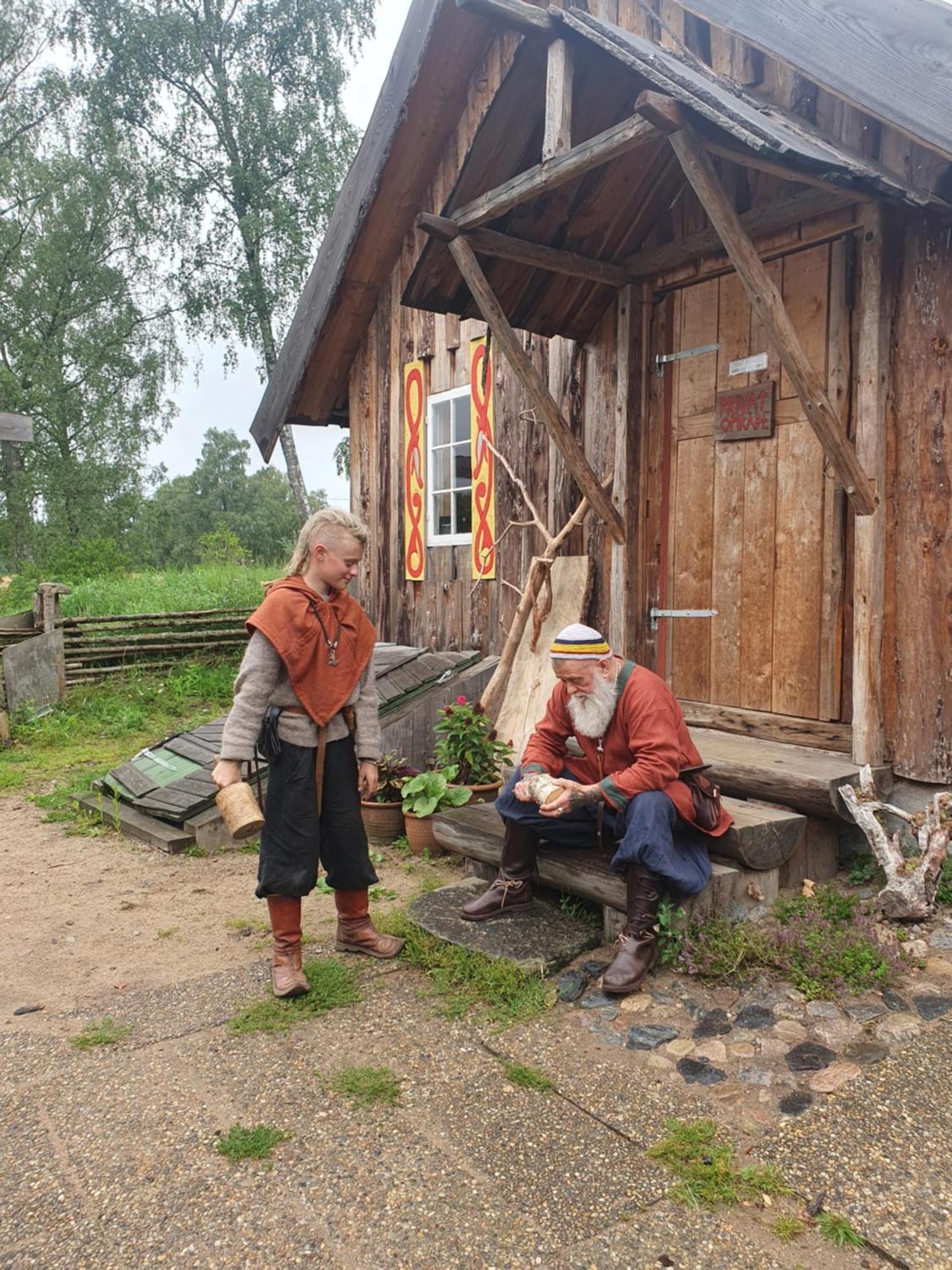 Sosdala Vittfarnas Vikingaby 빌라 외부 사진
